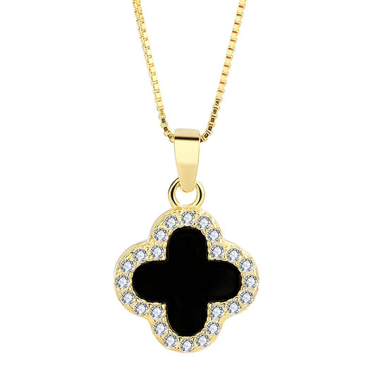 FOUR-LEAF CLOVER NECKLACE